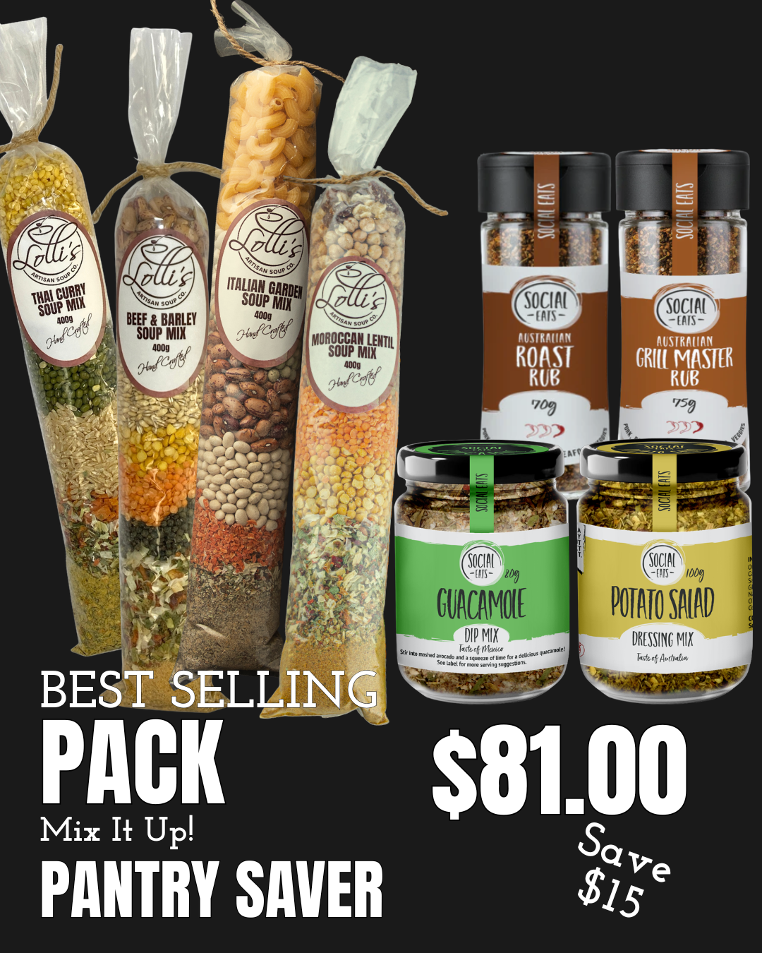 BEST SELLER PACK - MIX N MATCH