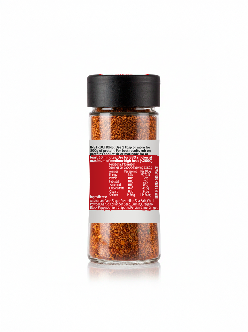Mexican Chipotle Lime Rub - 75g