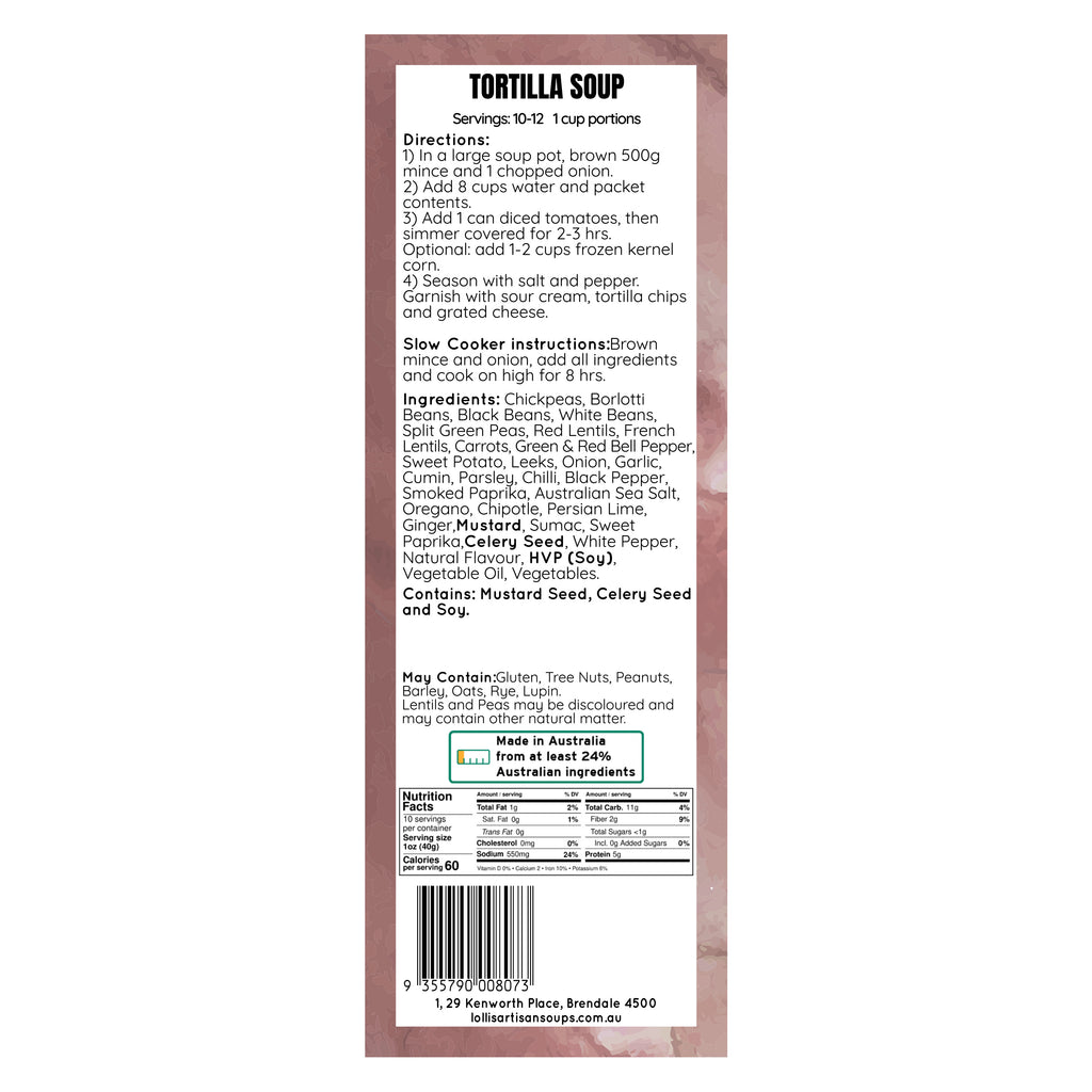 Tortilla Soup Mix - 400g